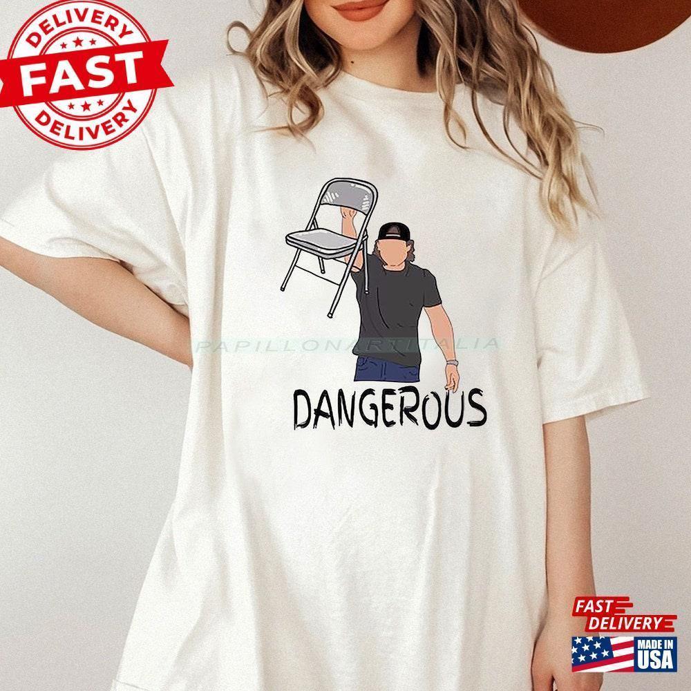 Dangerous Wallen Chair Morgan T-Shirt Throwing In Nashville Shirt Unisex